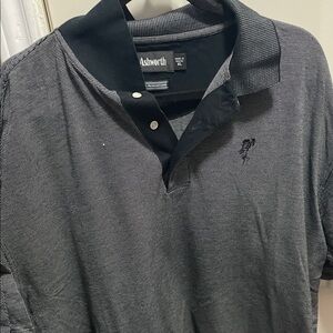 Ashworth Men's Gray Polo Shirt